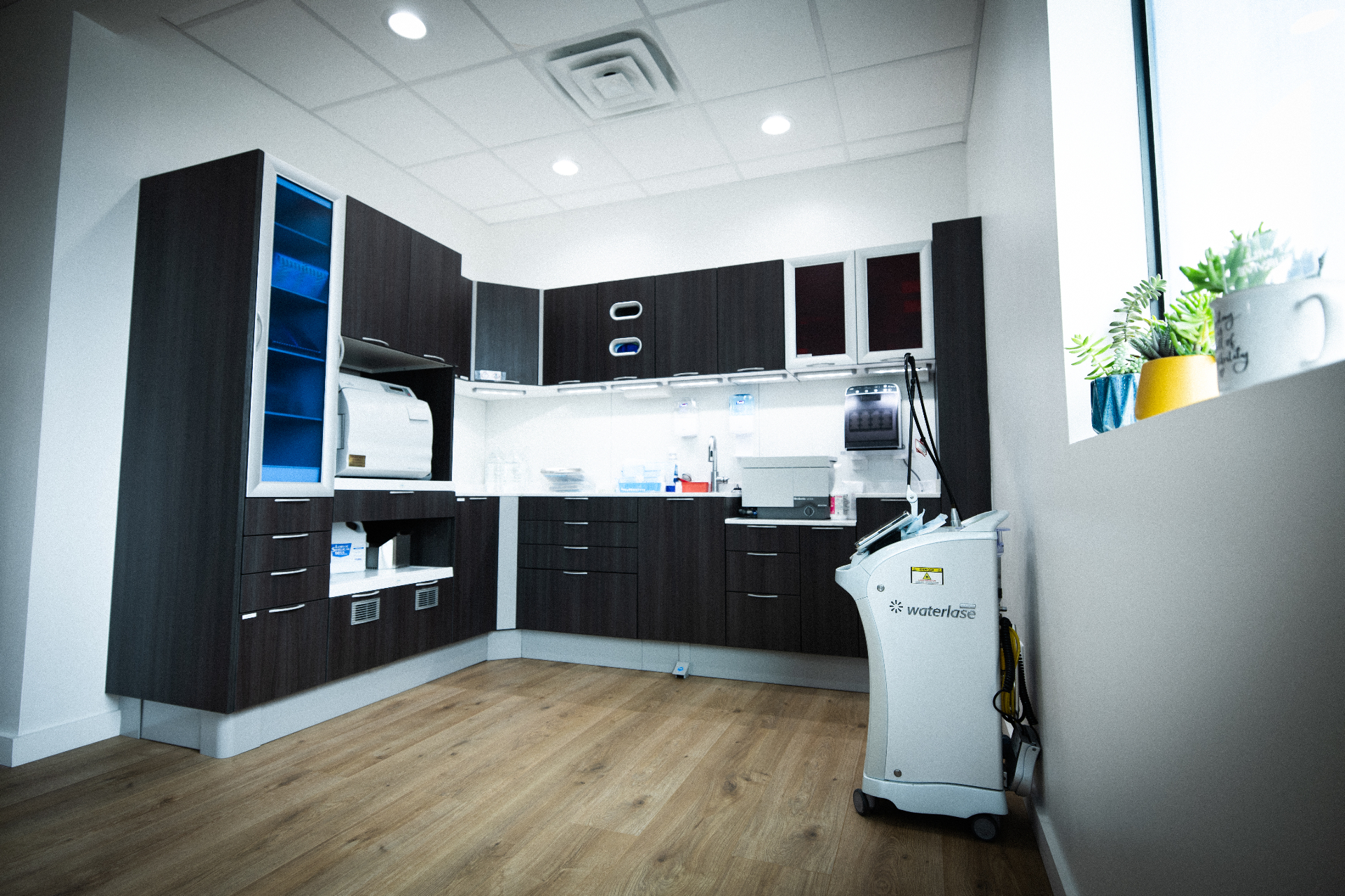 The practice's sterilization lab
